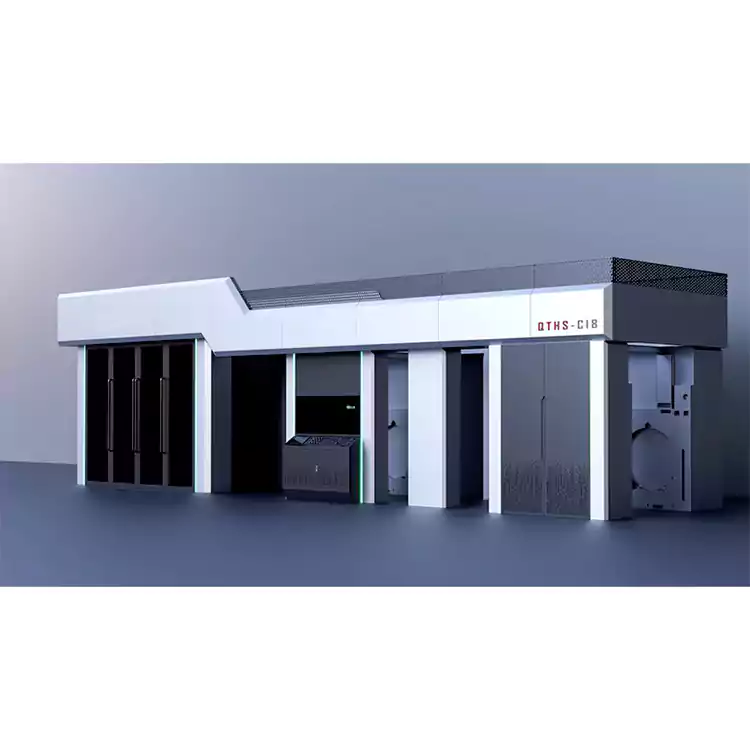 เครื่องพิมพ์เฟล็กโซกลางดรัมเซอร์โวไดรฟ์เต็มรูปแบบ 8 สี